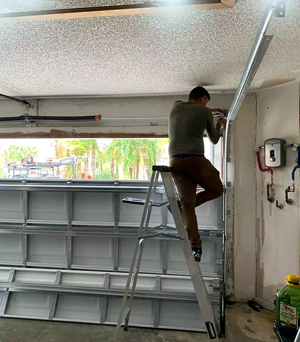 Garage Door Track Replacement in Pompano Beach, FL