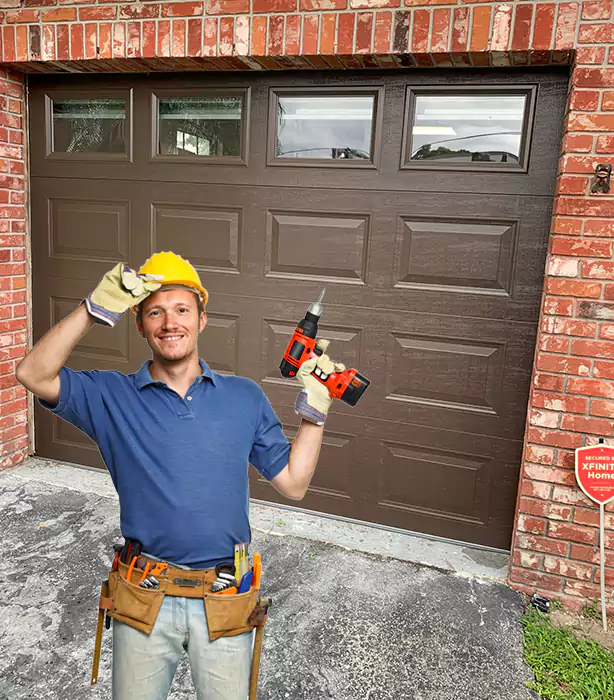 Single Garage Door Replacement in Pompano Beach, FL