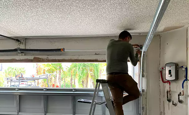 Garage Door Rail Replacement in Pompano Beach, FL
