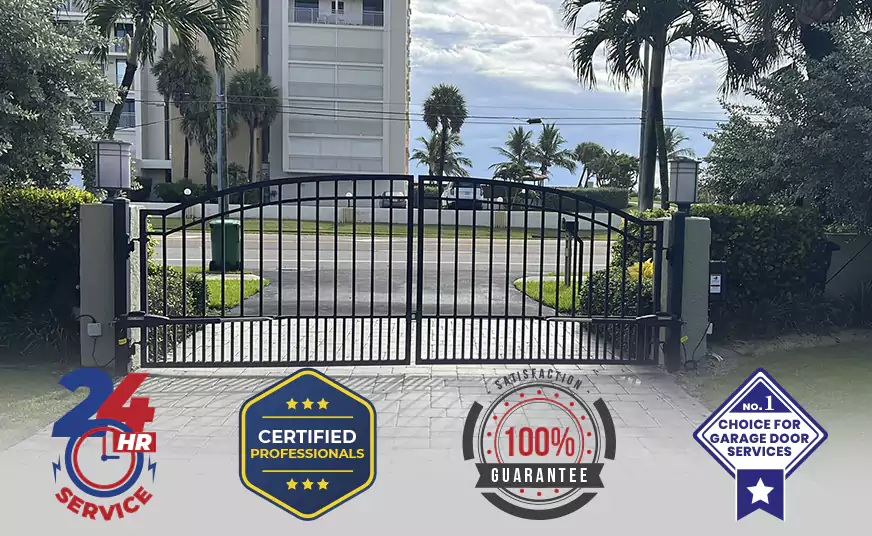 Electric Driveway Gate Repair in Pompano Beach, FL