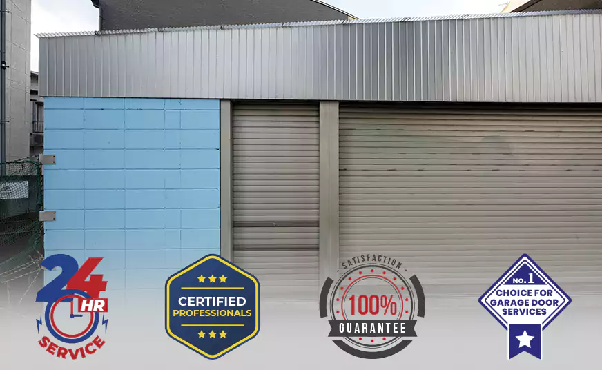 Commercial Metal Roll Up Garage Doors Installation in Pompano Beach, FL