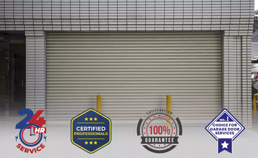 New Amarr Automatic Roll Up Garage Doors Installation in Pompano Beach, FL