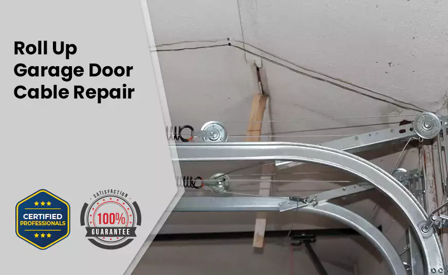 Roll Up Garage Door Cable Repair in Pompano Beach, FL