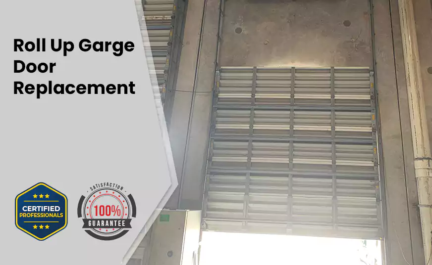 Roll Up Garage Door Replacement in Pompano Beach, FL