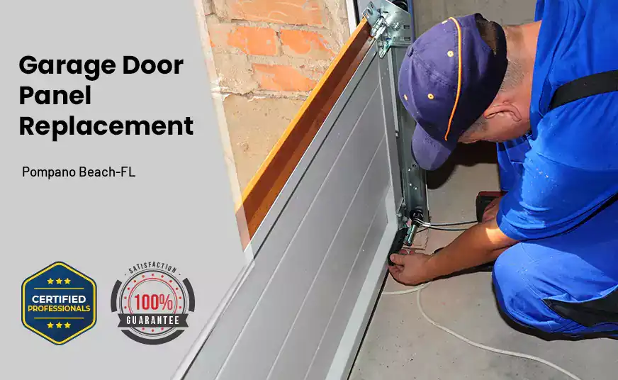 Garage Door Panel Replacement Pompano Beach-FL 