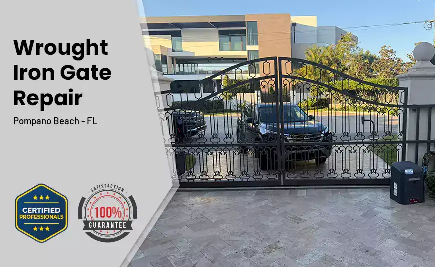 Wrought Iron Gate Repair Pompano Beach - FL